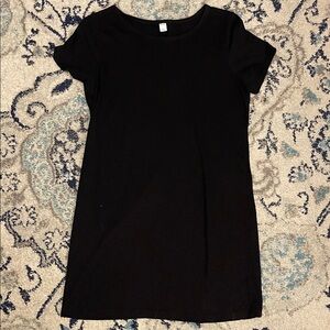 Black Short Sleeve Dress